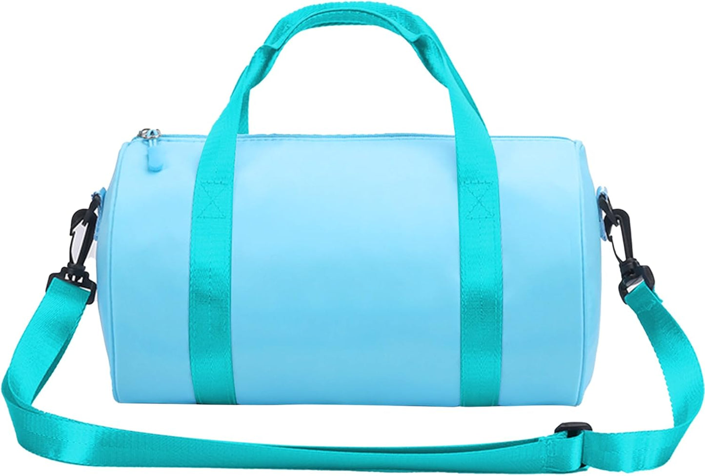 Ballet Dance Bag Mini Gym Bag Lightweight Small Duffle Bag 10L Cute Crossbody Bag for Yoga Swimming Sport (Black)
