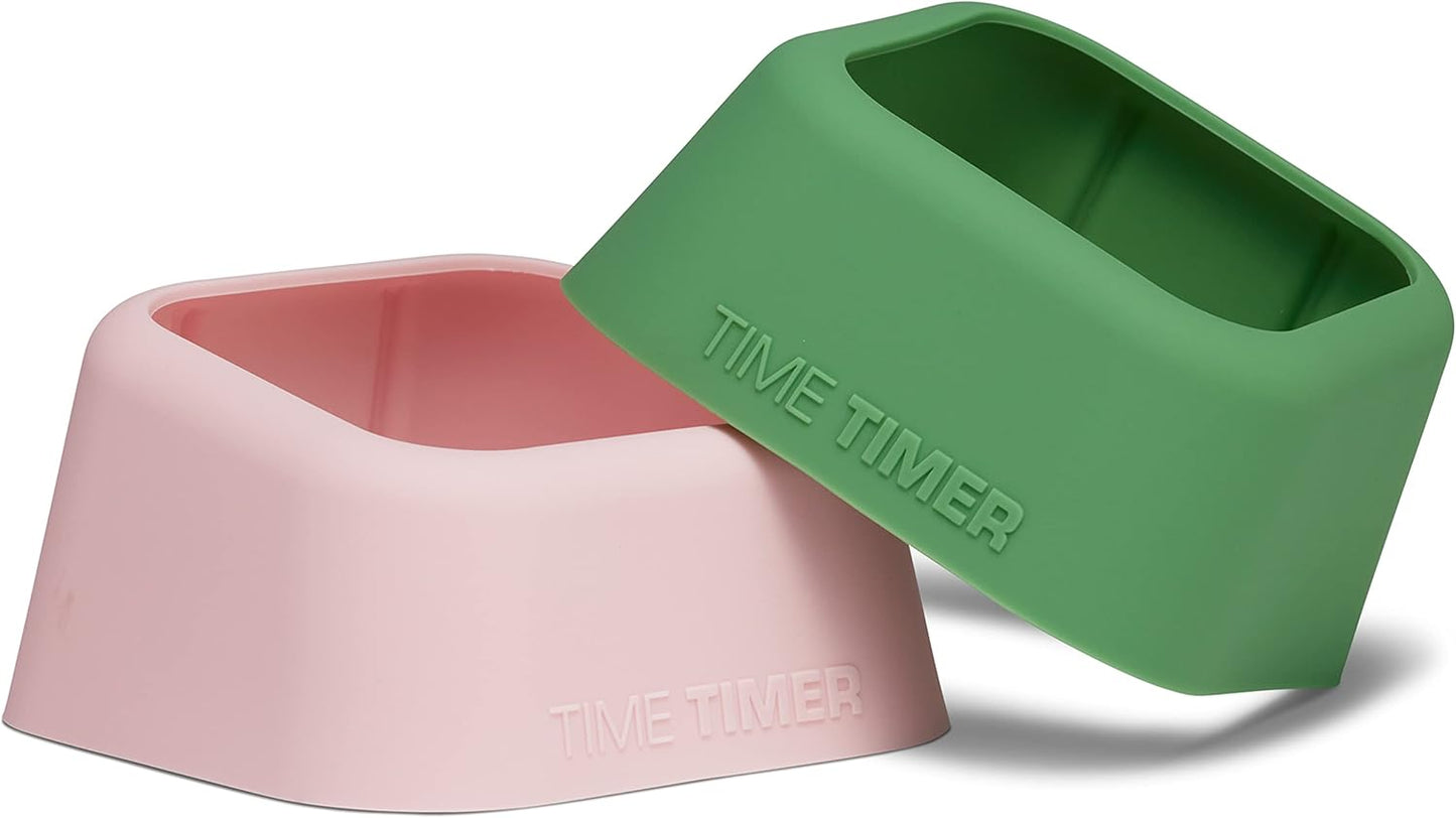 TIME TIMER Home MOD – 60-Minute Visual Timer, Home Edition, Silent Operation, for Homeschool Supplies, Study, Office & Meetings (Fern Green)