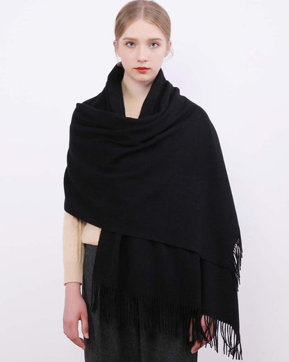 RIIQIICHY Winter Scarfs for Women Pashmina Shawls Wraps for Evening Dresses Large Warm Soft Scarves