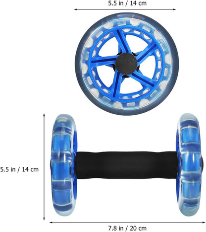 Toddmomy Ab Wheel Roller For Core Workout, Ab Roller Fitness Exercise Wheel Devices Abdominal Trainer for Men Women Core Strength Training Home Gym Fitness Equipment