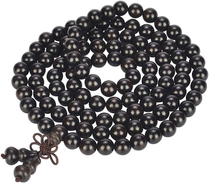Mala Beads Bracelet 108 8mm Prayer Meditation Sandalwood Elastic…