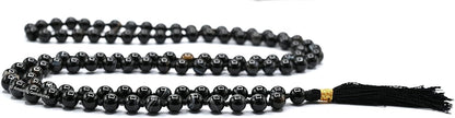 Amazing Gemstone 108 Beads Handmade Mala (Knotted, Rudraksha) - Colors B