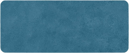 TYUU Bath Mat, Bathroom Rugs Non Slip Washable Thin Absorbent Quick Dry Bath Mat Fits Under Door Bathroom Floor Mat Perfect for Bath, Shower, or Sink 24"x36" Dark Grey