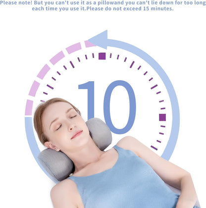 Bespilow Small Neck Roll Pillow,Say Goodbye to Neck Pain, Cervical Memory Foam Pillow for Tension Muscle Relief, Contour Support, Shoulder Pain Relaxer with Breathable Pillowcase, Odorless