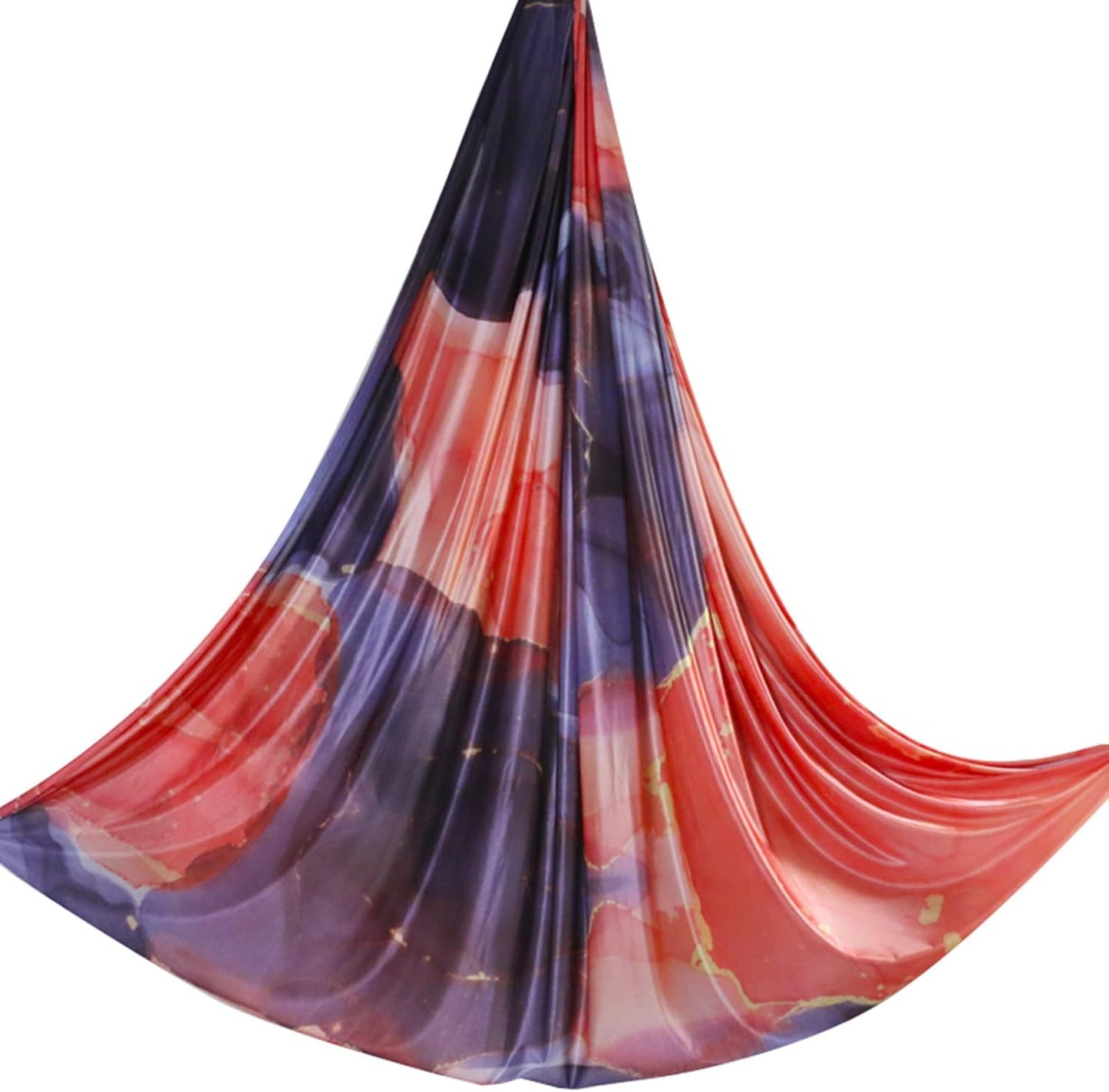 6.5 Yards / 6m Aerial Yoga Hammock Fabric Gradient Aerial Silks Yoga Swing Fitness Stretch Belt for Gym and Indoor Home Studio