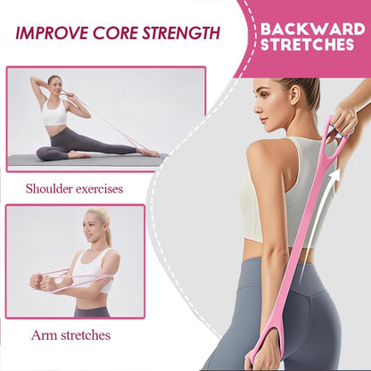 Yoga Starter Set,Home Pilates Essentials Kit Pilates Ring and Ball Set for Women Workouts,Pilates Equipment with 10inYoga Ball Figure 8 Resistance Band Pilates Bands Toning Fitness Starter Set