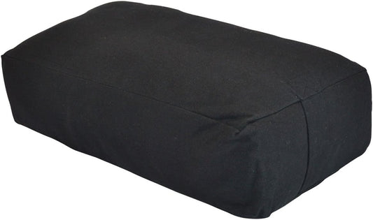 YogaAccessories MAXSupport Deluxe Rectangular Cotton Yoga Bolster