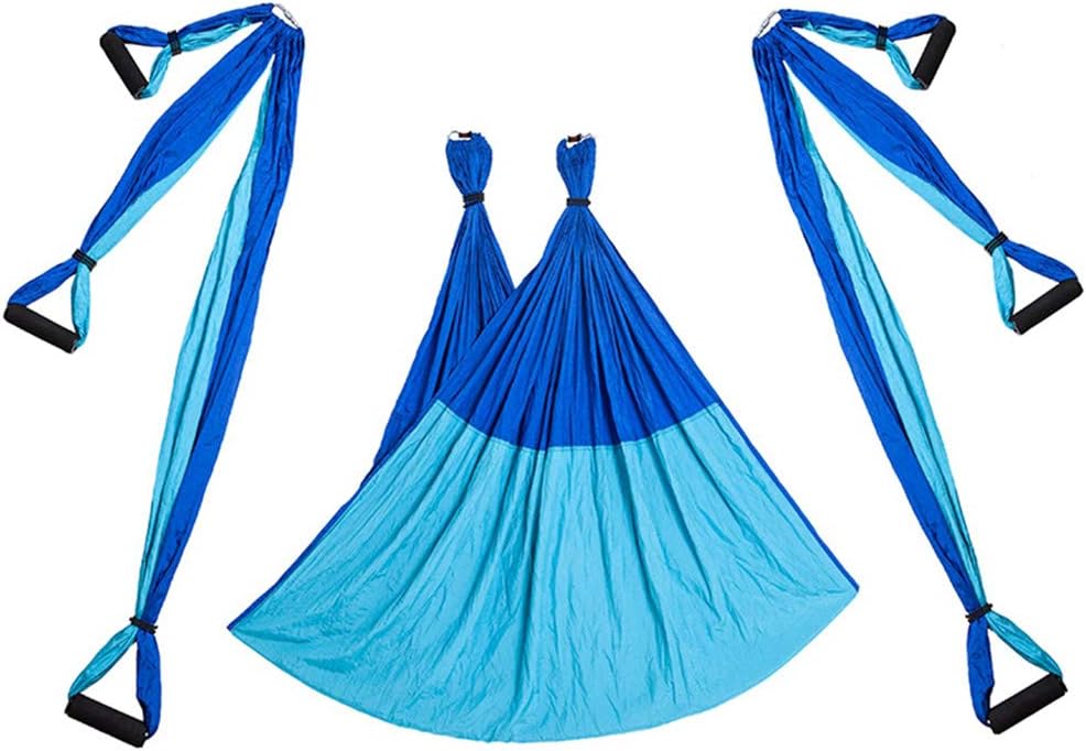 Aerial Trapeze Yoga Hammock Kit - Ultra Strong Antigravity Yoga Flying Sling Inversion Swing Tool Set