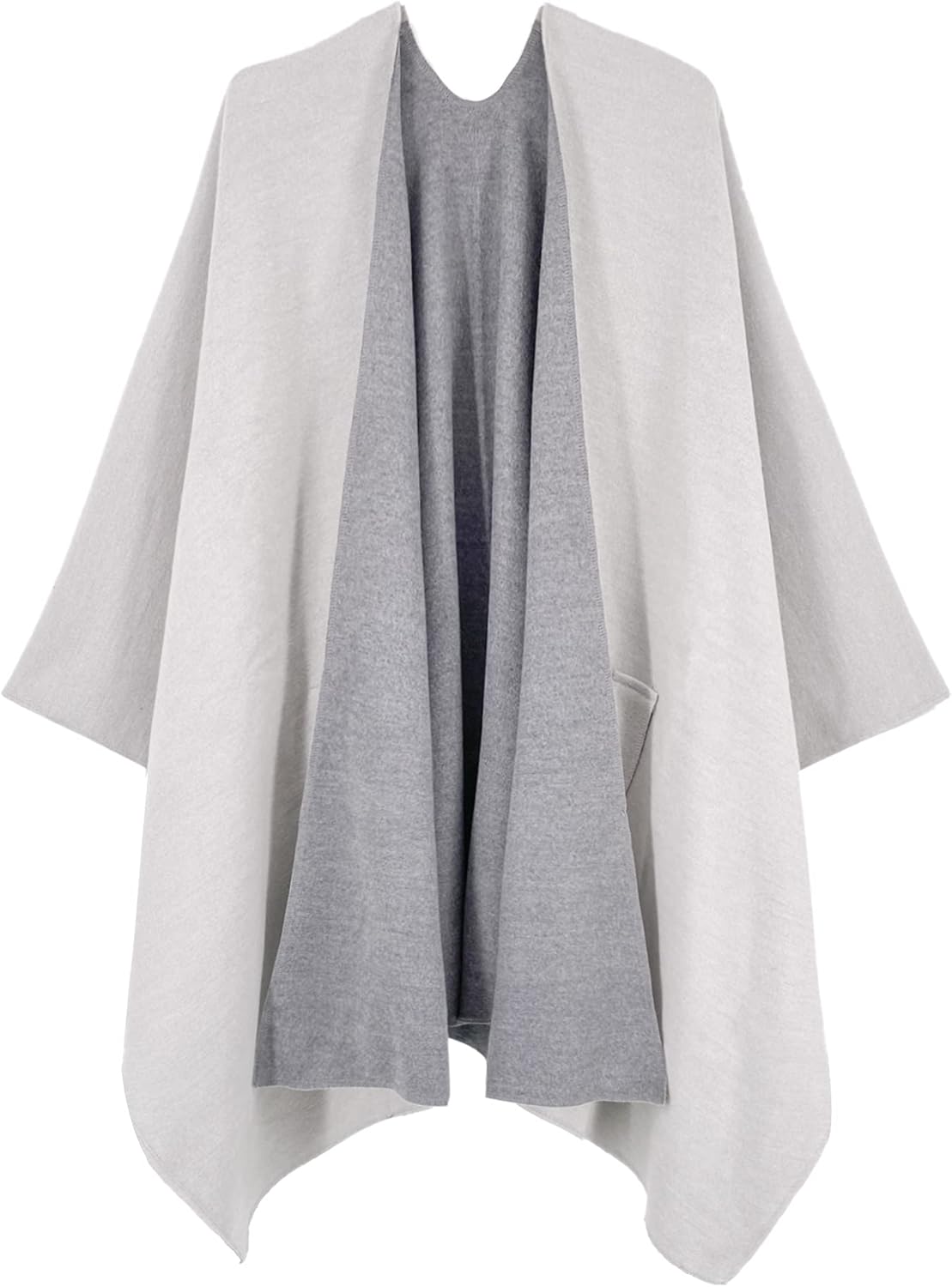 Moss Rose Women's Shawl Wrap Poncho Ruana Cape Open Front Cardigan Shawls for Spring Fall Winter