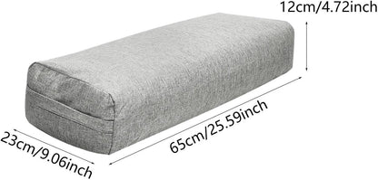 kowaku Bolster Support Pillow for Legs for Balance Easy to Clean Professional for Women Rectangular Pillow with Carrying Handle