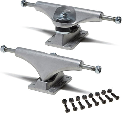 [CCS] Skateboard Trucks - 109mm, 129mm, 139mm, 144mm, 149mm, 169mm Black/Raw W/1" Mounting Hardware