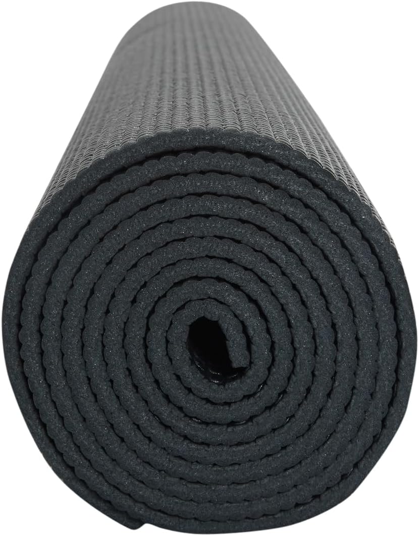 Everyday Yoga Deluxe Mat, Spacious 72"x24" Non-Slip Yoga Mat for Comfortable Home Workouts, 3-5mm Extra Thick