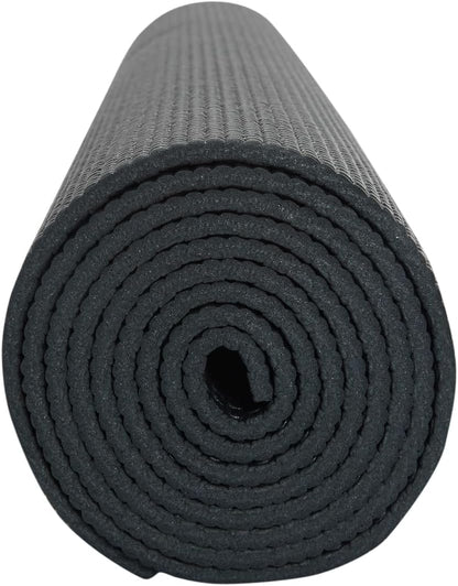 Everyday Yoga Deluxe Mat, Spacious 72"x24" Non-Slip Yoga Mat for Comfortable Home Workouts, 3-5mm Extra Thick
