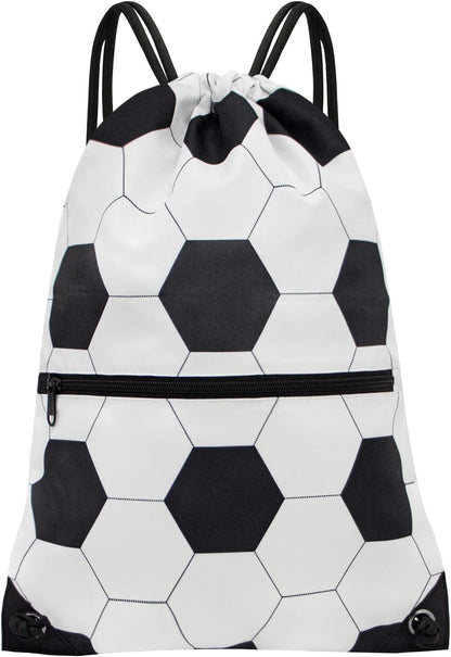 HOLYLUCK Drawstring Backpack Bag Sport Gym Sackpack - Colors B