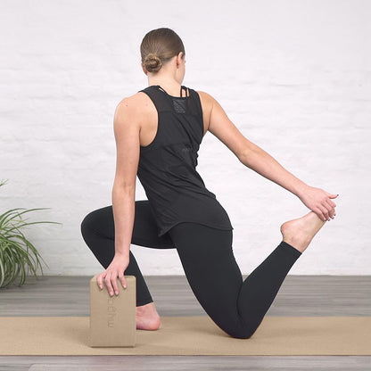 MYGA Yoga Block,Lightweight EVA Foam Yoga Brick,High Density Non-Slip Block for Yoga Poses, Pilates, Balance and Flexibility