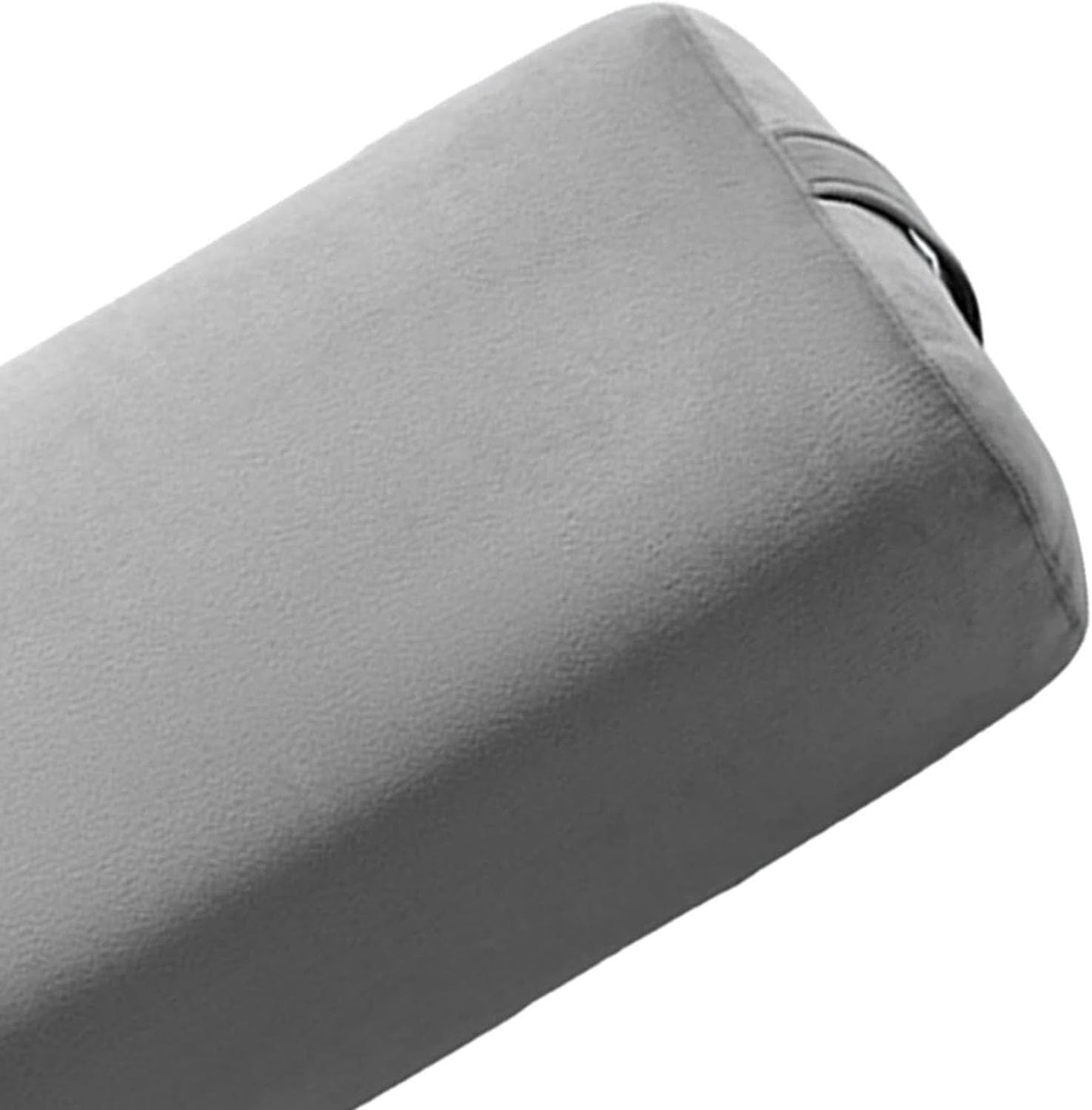Yoga Bolster Pillow for Meditation and Support - Rectangular Yoga Cushion Foam Wedges Washable Pillowcase for Men and Women with Carry Handles(03)