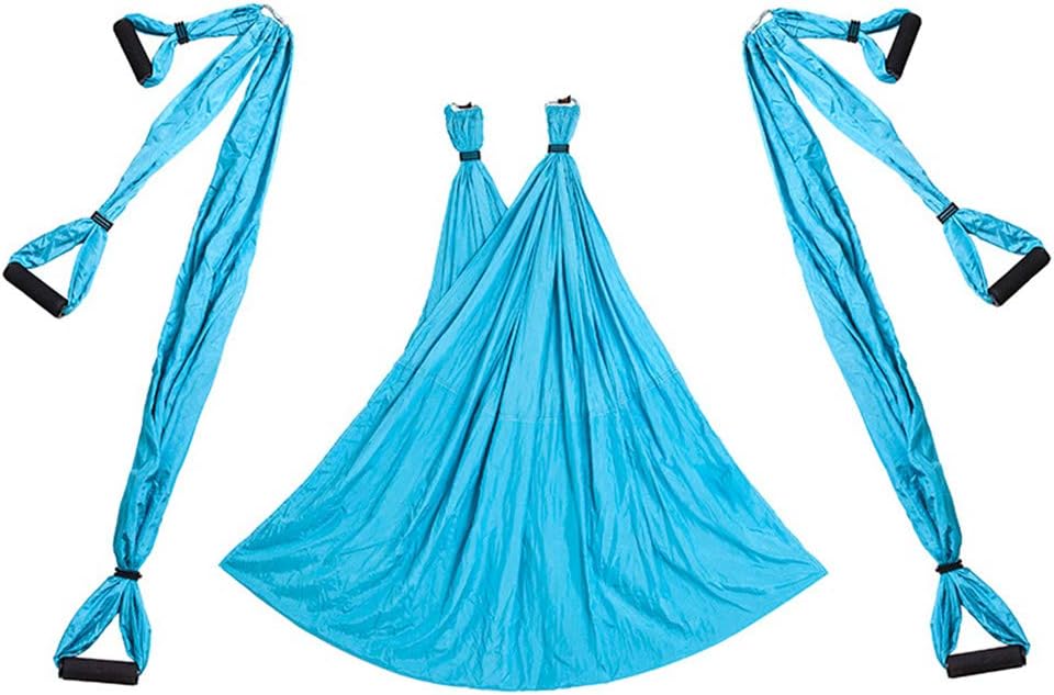 Aerial Trapeze Yoga Hammock Kit - Ultra Strong Antigravity Yoga Flying Sling Inversion Swing Tool Set