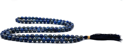 Amazing Gemstone 108 Beads Handmade Mala (Knotted, Rudraksha) - Colors B
