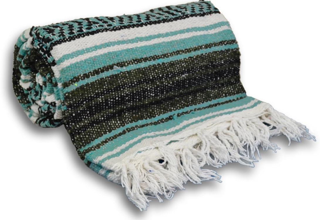 YogaAccessories Traditional Mexican Yoga Blanket