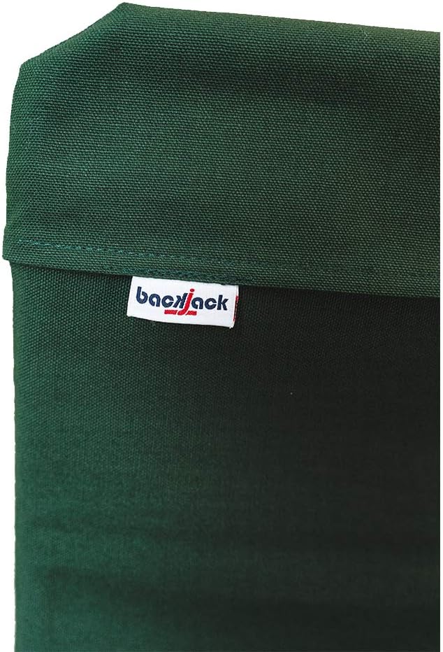 Original BackJack-Made in THE USA- Royal Cotton Fabric Lightweight Floor Seating Chair for Gaming, Families, Parents, Daycare, Back Support, Reading, Yoga, Meditation, Dorm, School