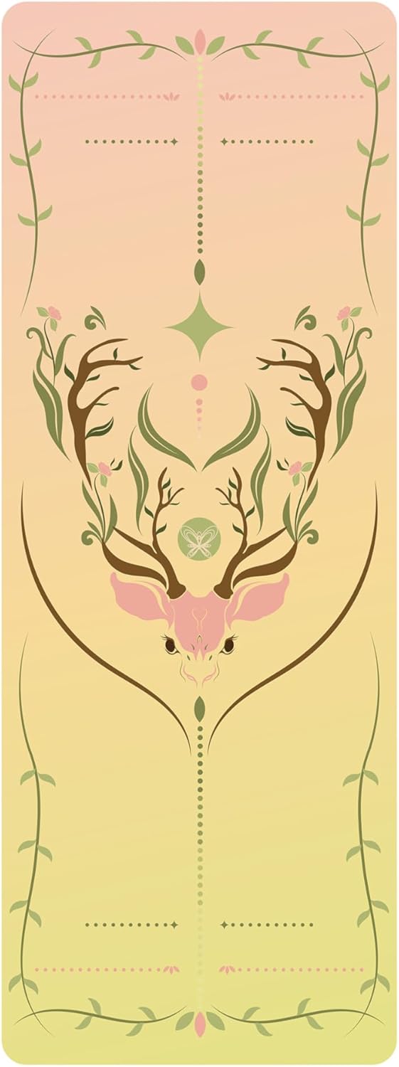 【BulgurYe】 Yoga Mat * Beast Line -- Unique coating technique, Great wear resistance for a long service life, Vividly printed pattern, Natural rubber base, Strong bounce resilience, Absorb sweat instantly to stay dry, Clean and hygienic.