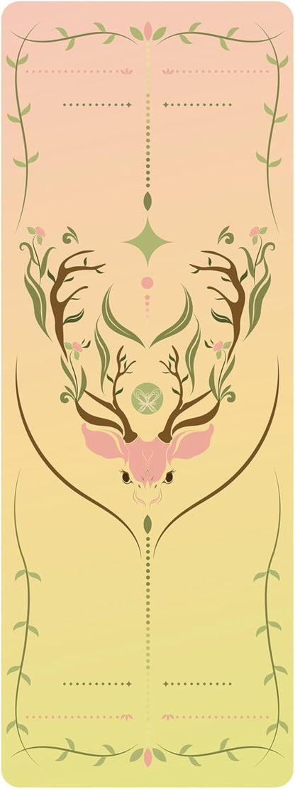 【BulgurYe】 Yoga Mat * Beast Line -- Unique coating technique, Great wear resistance for a long service life, Vividly printed pattern, Natural rubber base, Strong bounce resilience, Absorb sweat instantly to stay dry, Clean and hygienic.