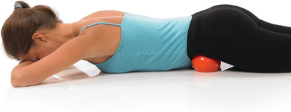 OPTP Franklin Method Smooth Ball Set - Adjustable Firmness Massage Roller Ball Set for Back and Neck Massage - Gentle Deep Muscle Relief for Sensitive Soft Tissue