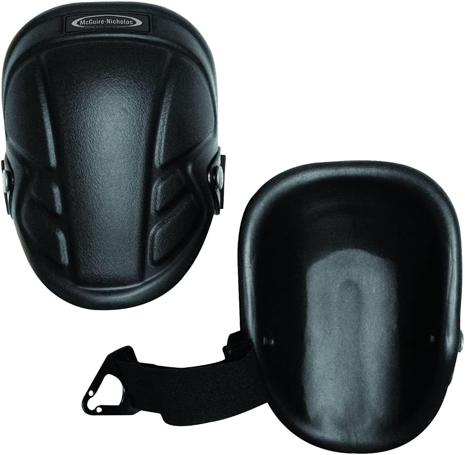 McGuire-Nicholas Gel Lite Pro Flooring Knee Pads for Men and Women, Soft Gel Adjustable Knee Pads for Gardening, Flooring, and Work, Navy/Black | 22382