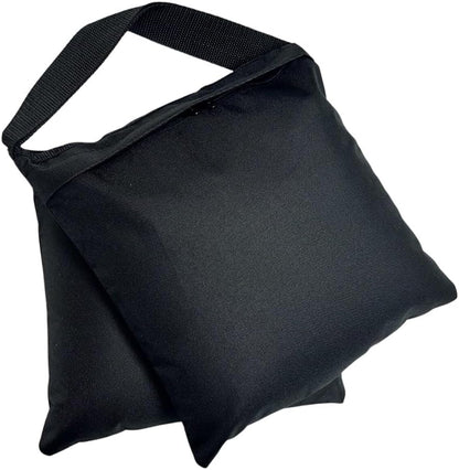 4 Pack Weight Sand Bags Saddle-Bag Style for Photography Tripod, Video Equipment, Studio Set, Light Stand, Film Set, Folding Chair, Camping Tents, Sports, Indoor Outdoor Use