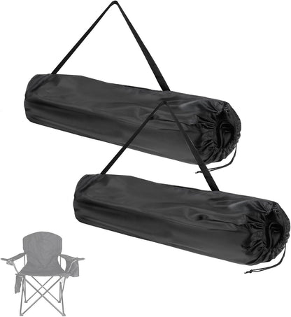 Camping Folding Chair Replacement Carry Bag – Fits Coleman, Camp Covers for Portable & Lawn Folding Chairs, Durable, Tear-Resistant Storage Cover Sports Outdoor Gear Bag(Chair Not Included)
