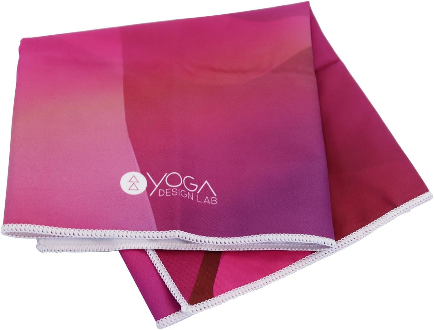 yogadesignlab | The Hand Towel | Premium Non Slip Hand Towel | Designed in Bali | Colorful Eco Printed + Quick Dry + Soft | Hot Yoga, Bikram, Ashtanga, Sport, Barre, Travel (Pearl)