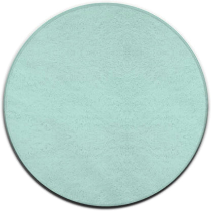 Machine Washable Modern Round Area Rug, Room Sofa Yoga Soft Round Carpet, Home Decor Non Slip Kitchen Office Circle Rug Grey, 24inch