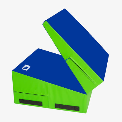 We Sell Mats Gymnastics Incline Mat, Cheese Wedge Skill Shape, Supportive Cushioned Tumbling Mat for Gymnastics, Cheerleading