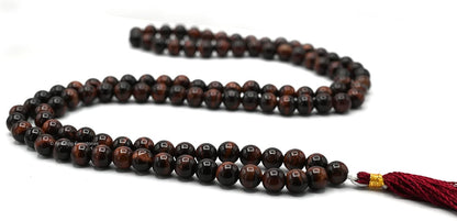 Amazing Gemstone 108 Beads Handmade Mala (Knotted, Rudraksha) - Colors A