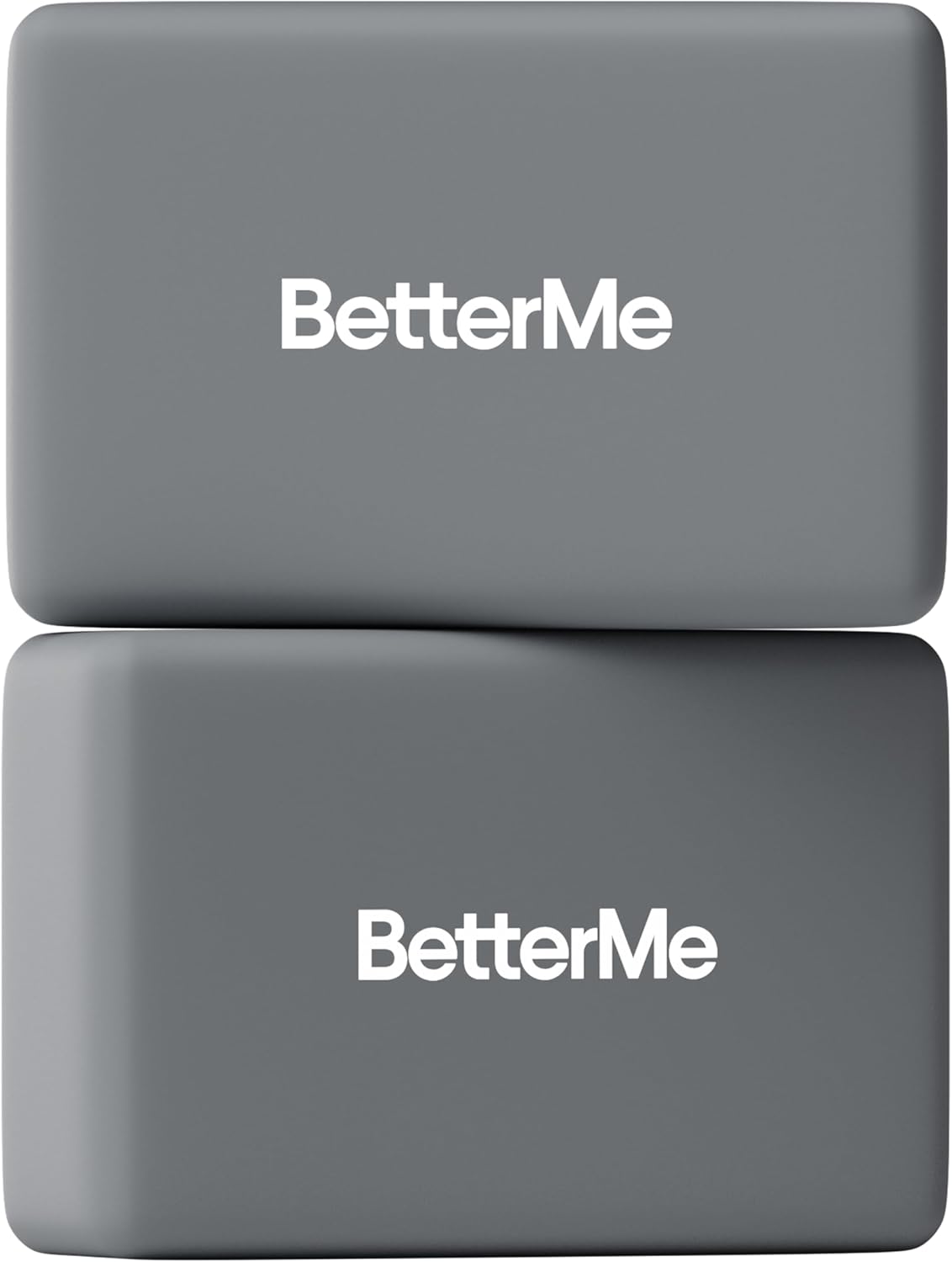 BetterMe Yoga Blocks Set of 2 – High Density Foam Yoga Blocks for Stretching, Pilates & Workouts – Lightweight Non-Slip Exercise Blocks for Flexibility & Balance