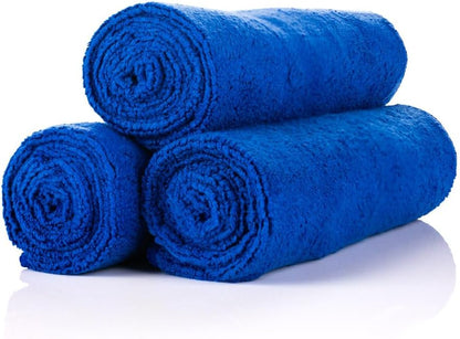 The Rag Company - Sport & Workout Towel - Gym, Exercise, Fitness, Spa, Ultra Soft, Super Absorbent, Fast Drying Premium Microfiber, 320gsm, 16in x 27in, Lavender - Pack of 3