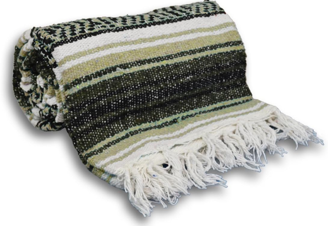 YogaAccessories Traditional Mexican Yoga Blanket