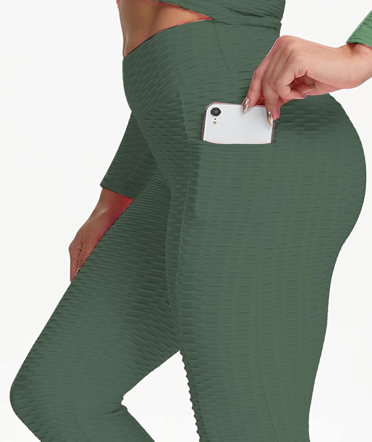 JGS1996 Butt Lifting Leggings for Women Tummy Control Workout Yoga Pants High Waisted Scrunch Booty Gym Tights