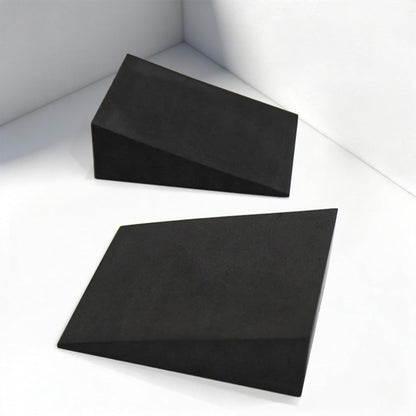 2 Pieces Squat Wedge Block Slant Board Nonslip Heel Elevated Calf Stretch Board Squat Ramp for Strength Yoga Wrist Support
