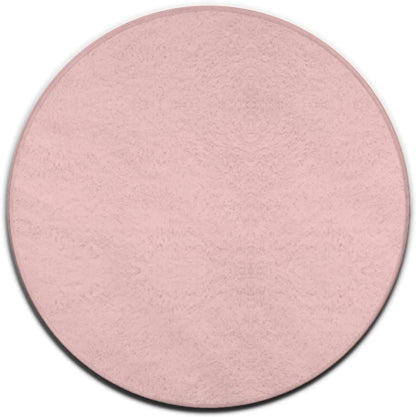 Women's Large Home Decor Mat, Soft Round Yoga Carpet, Non Slip Machine Washable Home Office Circle Rug Purple