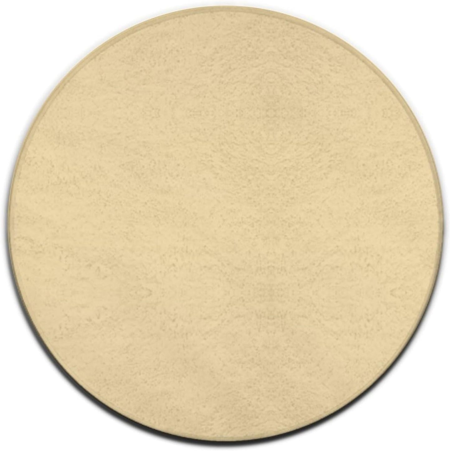 Women's Large Home Decor Mat, Soft Round Yoga Carpet, Non Slip Machine Washable Home Office Circle Rug Purple