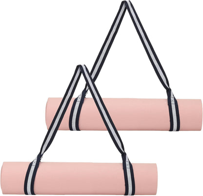 Yoga Mat Straps for Carrying, Adjustable Exercise Mat Sling Holder Multi Purpose Mats Carrier