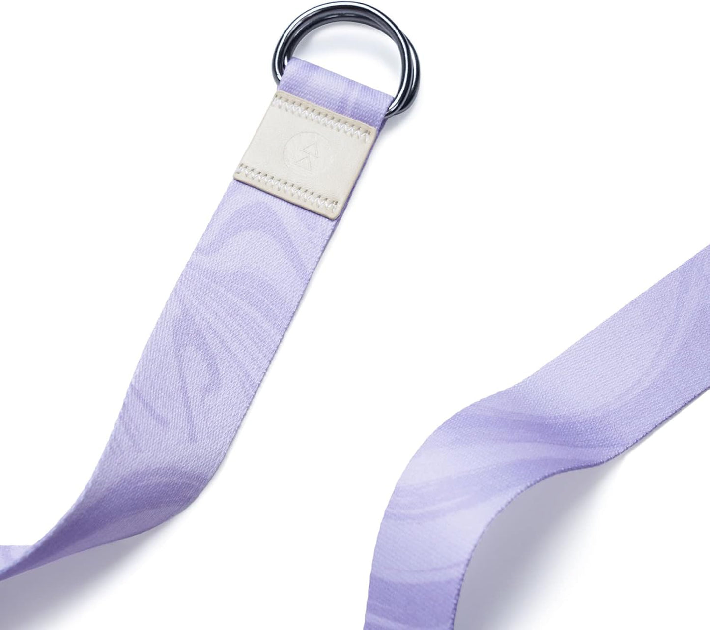 yogadesignlab | The Yoga Strap | Luxurious, Extra Long, Super Soft, Eco Printed | Studio Quality, Adjustable | Safely Stretch Further and Hold Longer | 8 ft Long