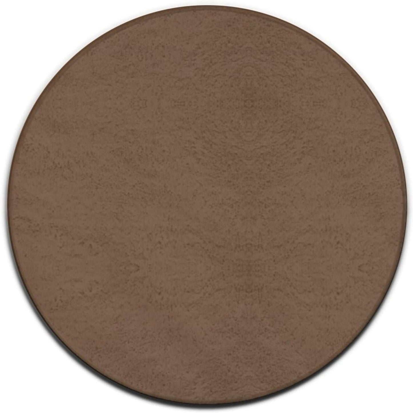 Machine Washable Modern Round Area Rug, Room Sofa Yoga Soft Round Carpet, Home Decor Non Slip Kitchen Office Circle Rug Grey, 24inch