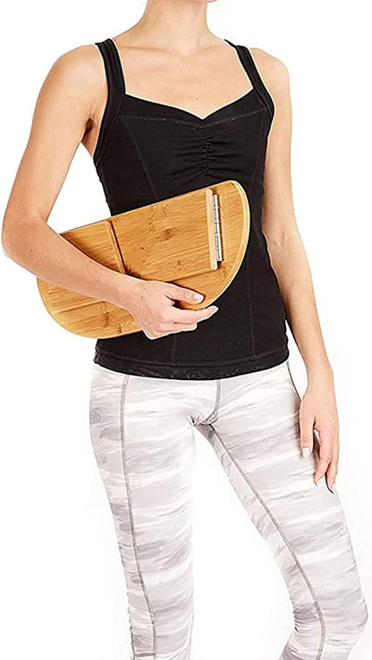 Folding Meditation Stool, Portable Foldable Perfect Kneeling Stool, Ergonomic Yoga Stool, Suitable for Prayer, Yoga, Seiza, Tea Ceremony and Healthier Sitting Postures 45x19x19cm