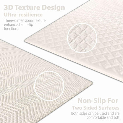 Foldable Yoga Exercise Mat – Lightweight, Anti-Slip, and Easy to Store for Yoga, Pilates, Home Workouts, and Floor Exercises
