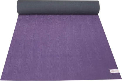 Sol Living Travel Yoga Mat - Natural Tree Rubber for Extra Grip - Non-Slip, Foldable, Eco-Friendly - Perfect for On-the-Go Yoga, Pilates, Fitness, Meditation - 24" x 72", Green