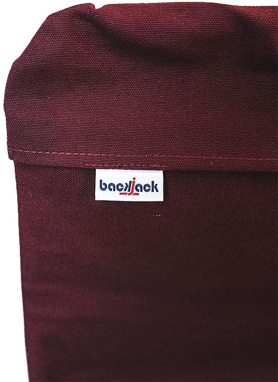 Original BackJack-Made in THE USA- Royal Cotton Fabric Lightweight Floor Seating Chair for Gaming, Families, Parents, Daycare, Back Support, Reading, Yoga, Meditation, Dorm, School