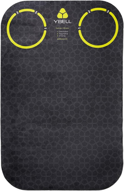 TRX YBell Exercise Mat | Perfect Size for Ground-based HIIT and HIRT Exercises | Non-slip, Sweat Resistant and Easy to Clean