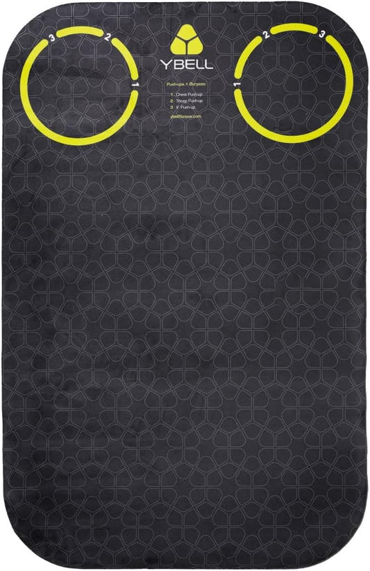 TRX YBell Exercise Mat | Perfect Size for Ground-based HIIT and HIRT Exercises | Non-slip, Sweat Resistant and Easy to Clean